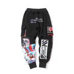 APE2883 Waves Artwork Joggers - S