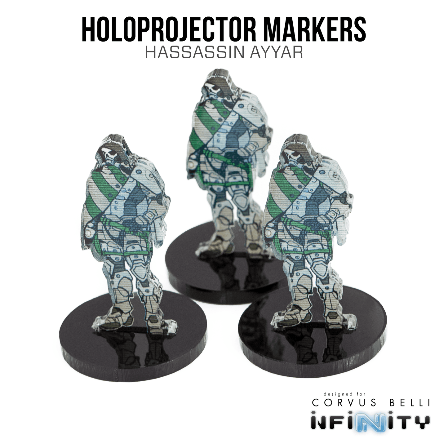 3D Holoprojector / Decoy Markers - Hassassin Ayyar