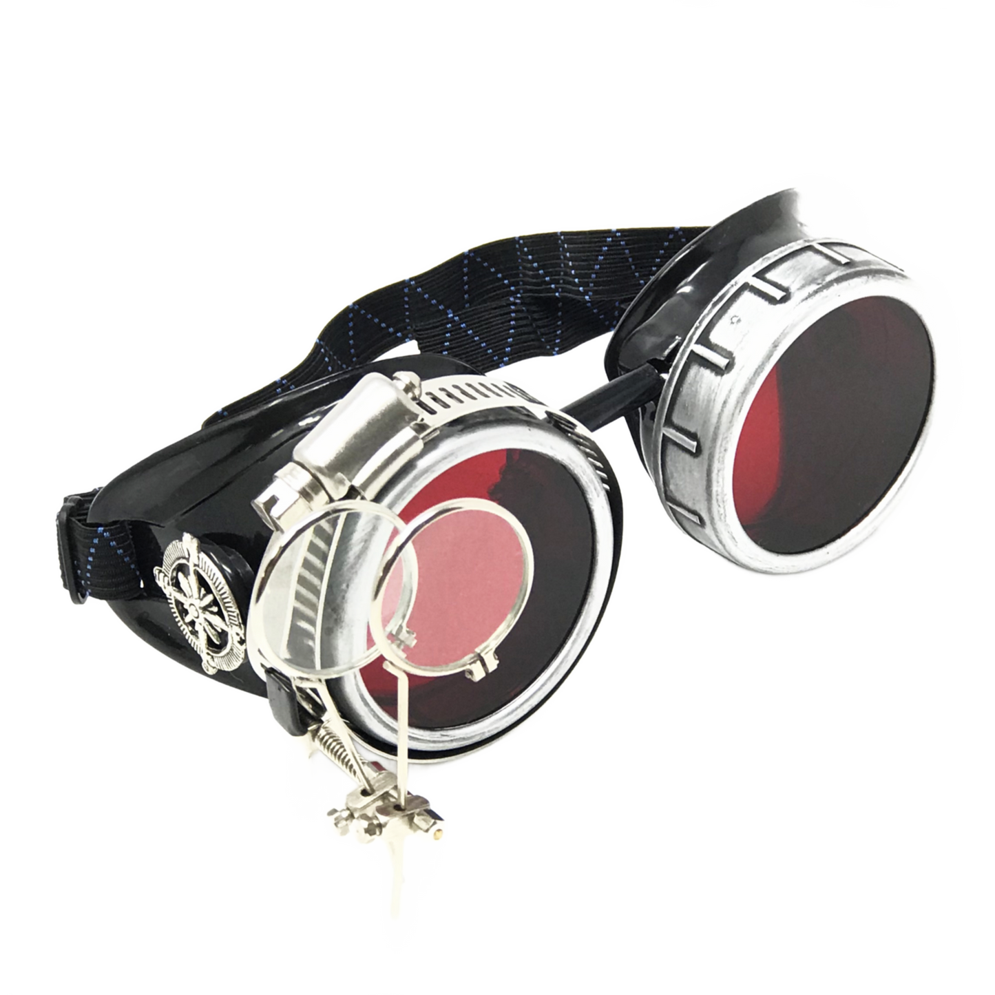 DJ approved glasses Rave eyewear with magnifying eye loupes kaleidoscope lenses
