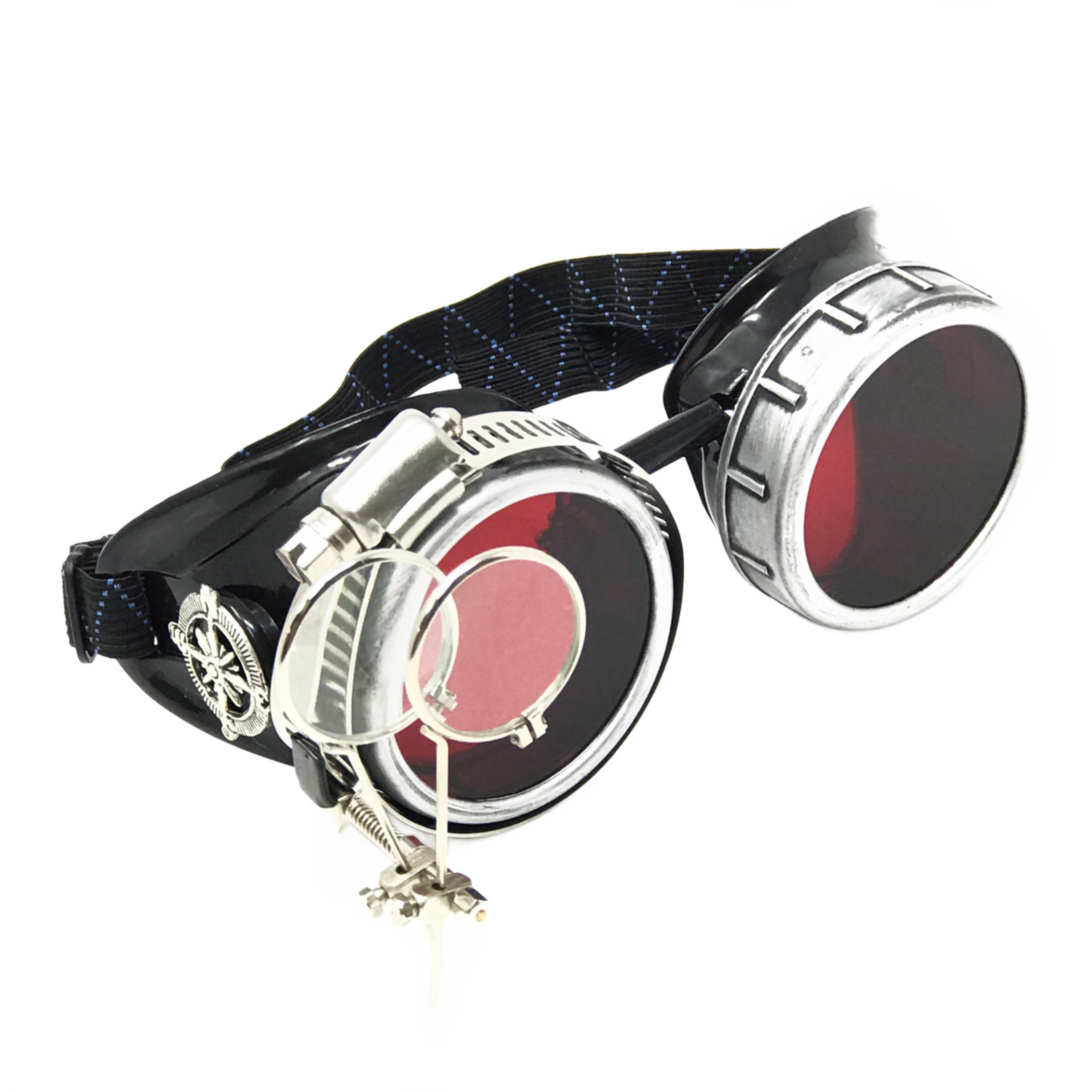 DJ approved glasses Rave eyewear with magnifying eye loupes kaleidoscope lenses
