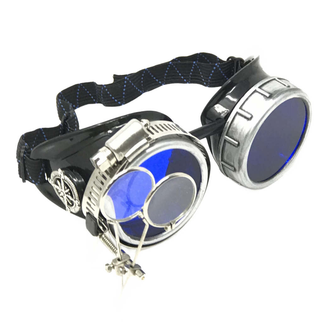 DJ approved glasses Rave eyewear with magnifying eye loupes kaleidoscope lenses
