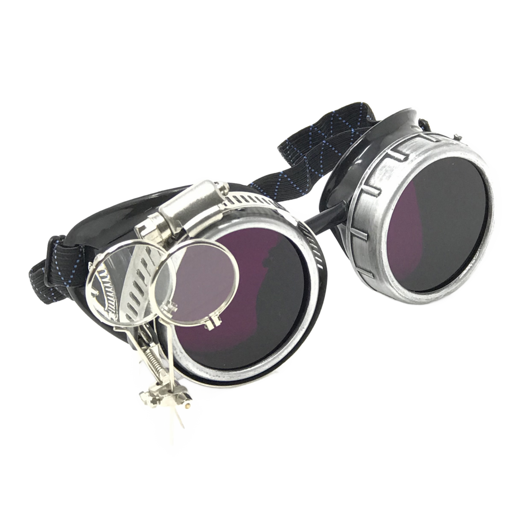 DJ approved glasses Rave eyewear with magnifying eye loupes kaleidoscope lenses
