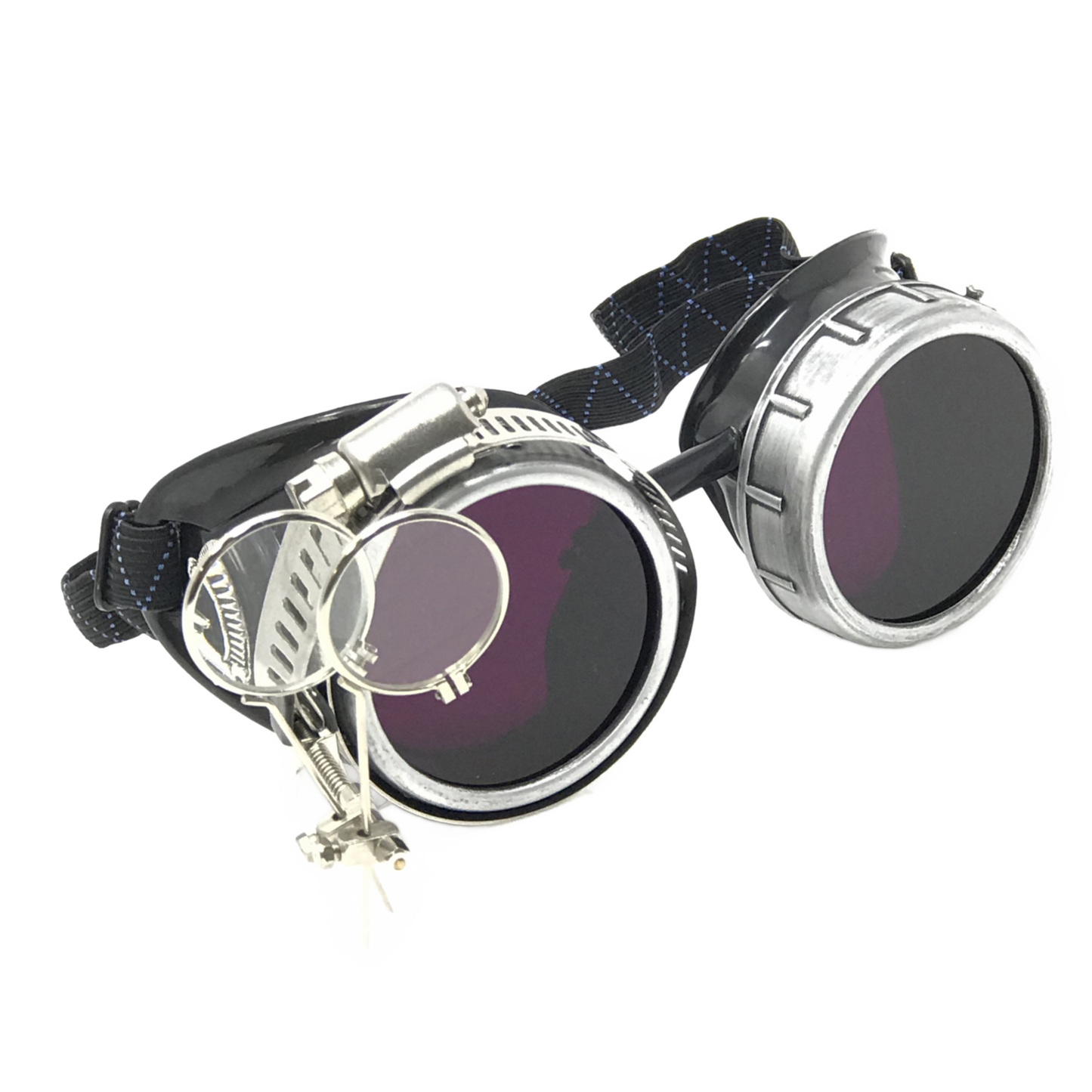 DJ approved glasses Rave eyewear with magnifying eye loupes kaleidoscope lenses