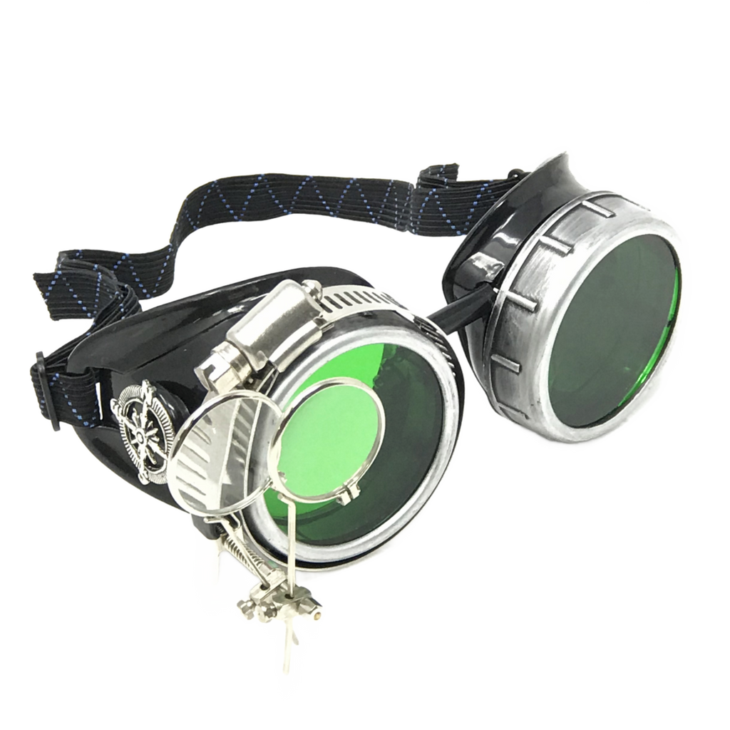 DJ approved glasses Rave eyewear with magnifying eye loupes kaleidoscope lenses