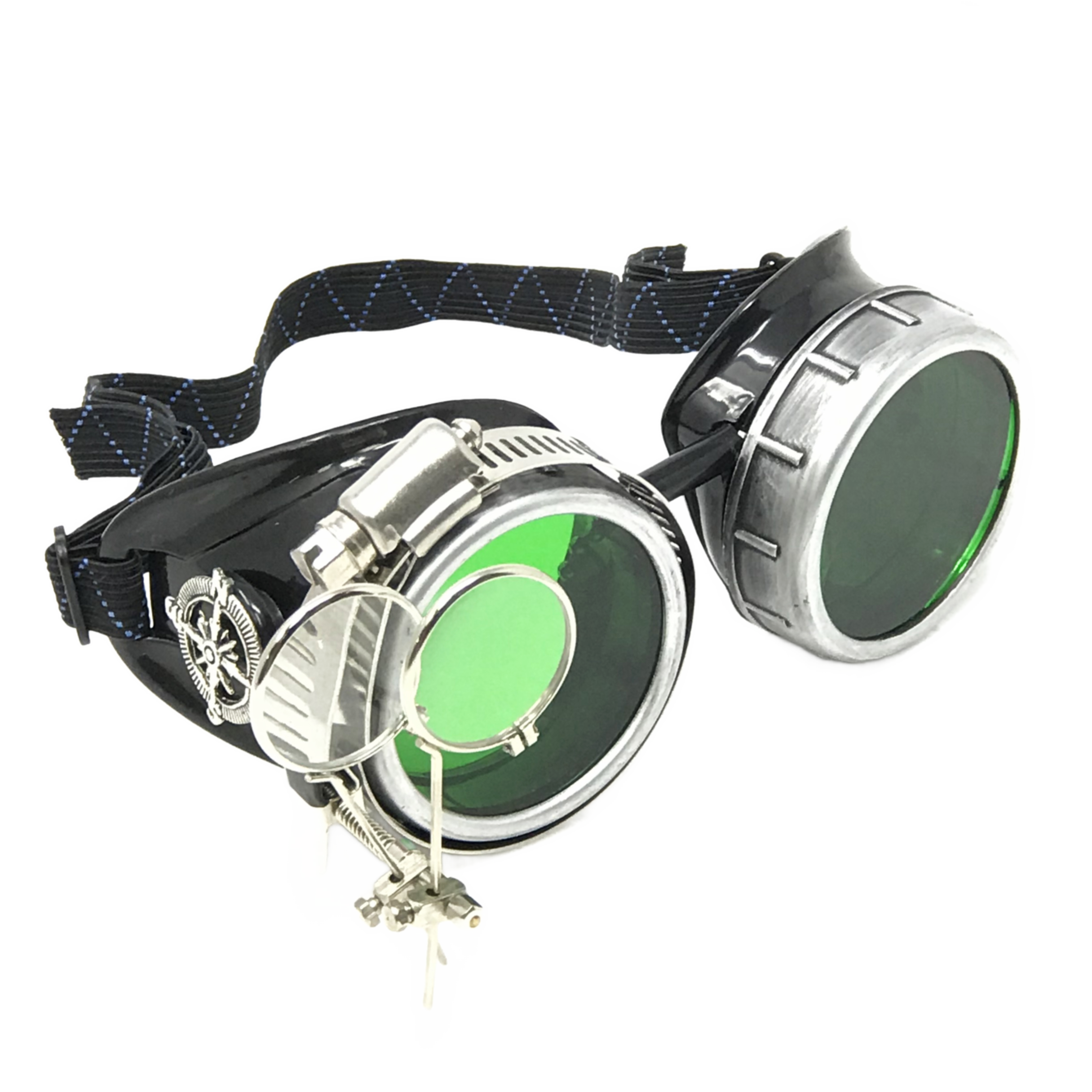 DJ approved glasses Rave eyewear with magnifying eye loupes kaleidoscope lenses