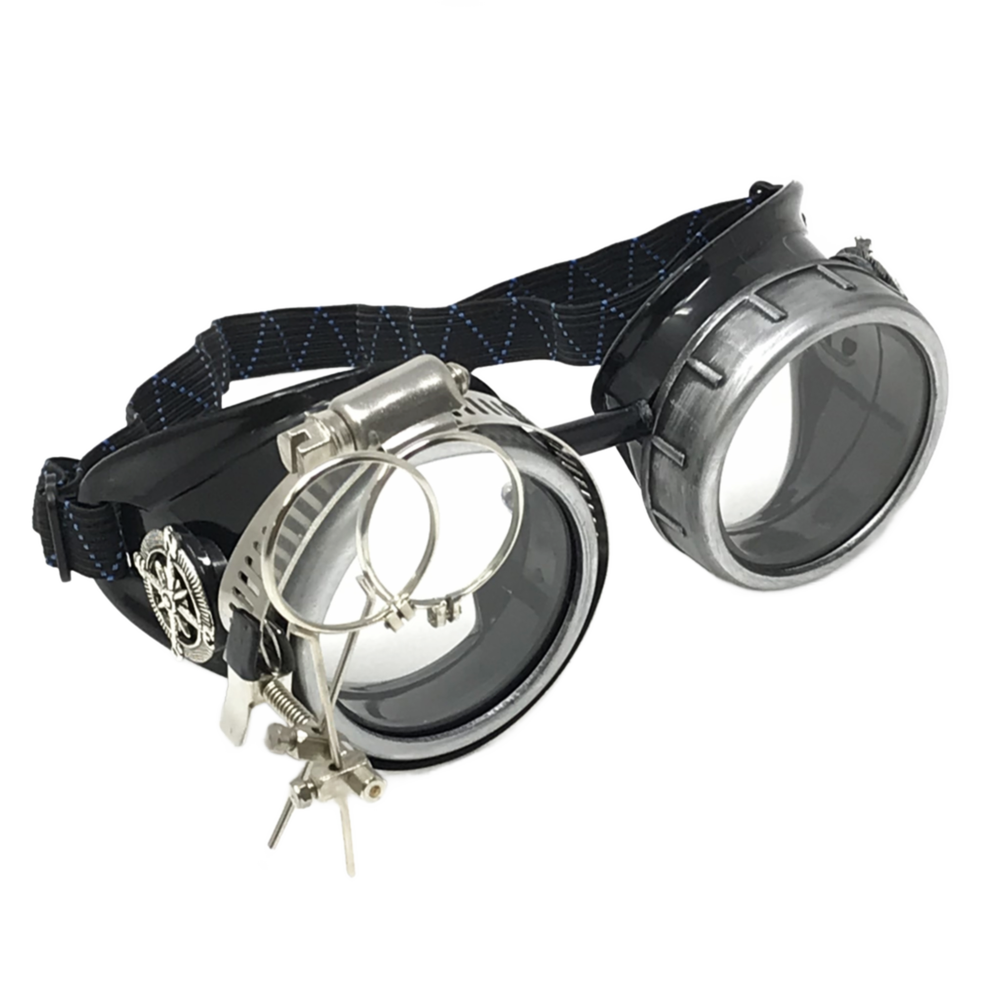 DJ approved glasses Rave eyewear with magnifying eye loupes kaleidoscope lenses