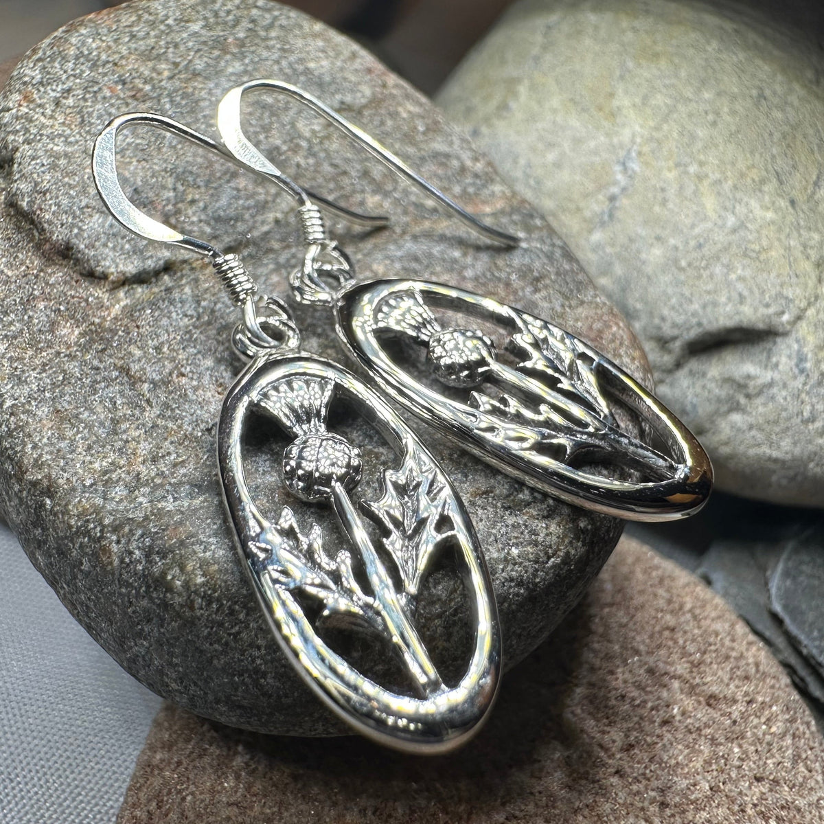 Wildwood Thistle Post Earrings
