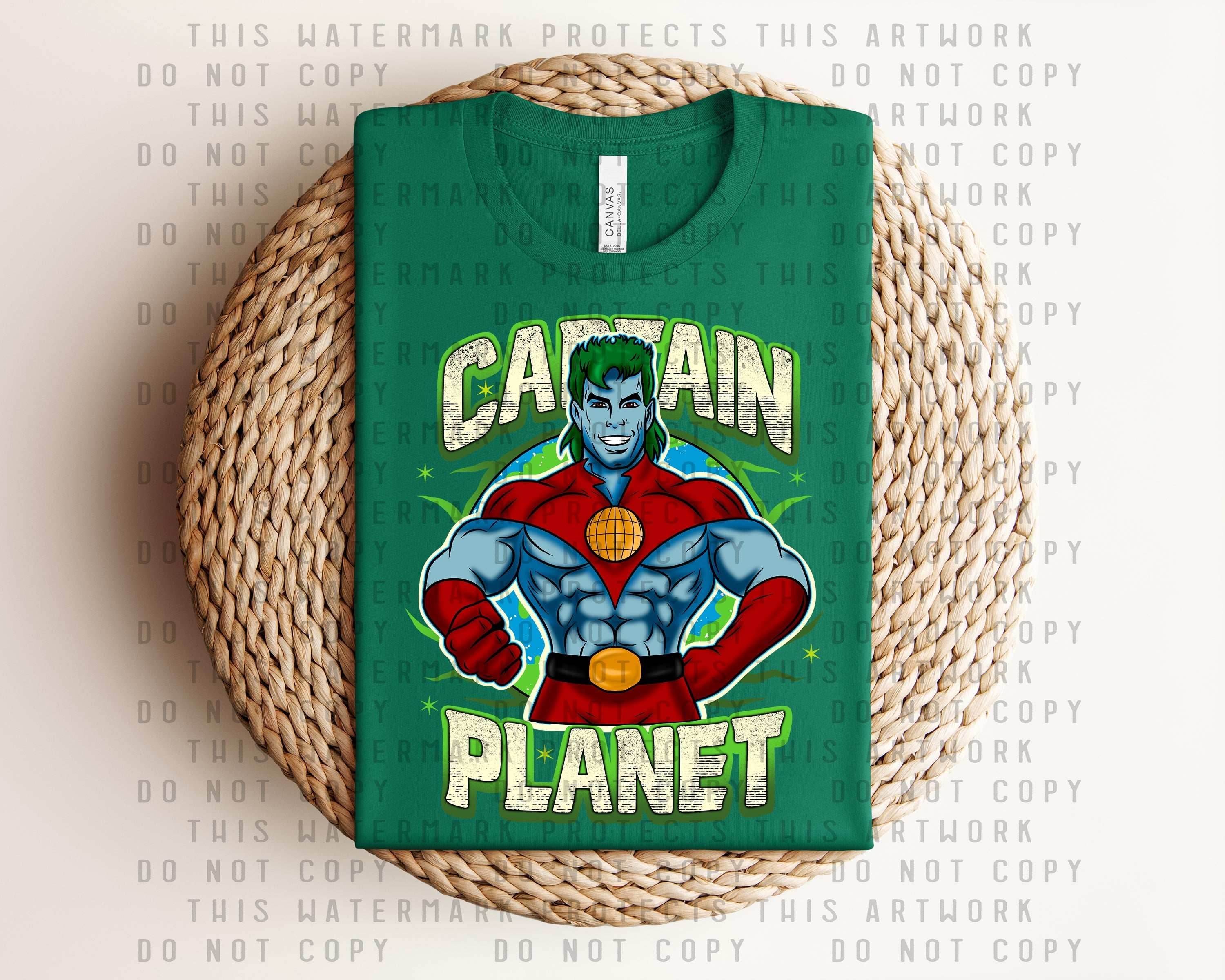 Captain Planet Graphic Tee - S