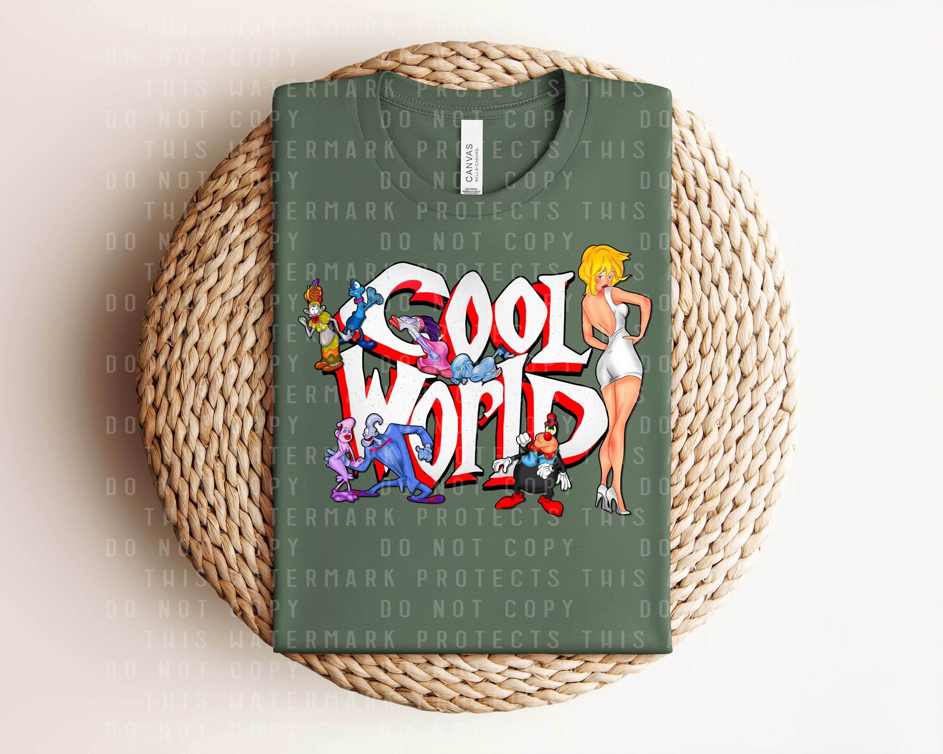 Cool World Graphic Tee - S