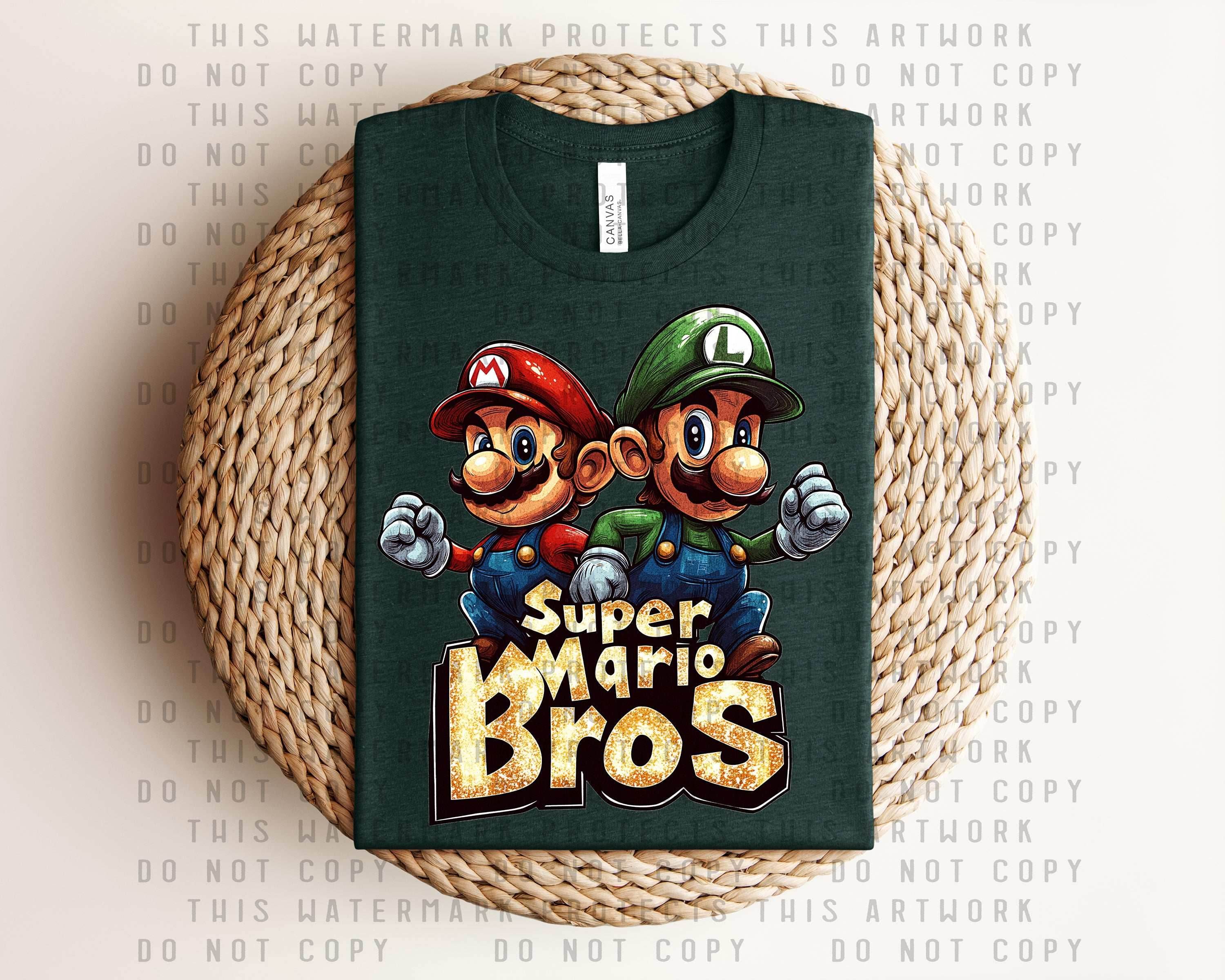 Super Mario Bros Graphic Tee - S