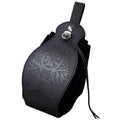 Beautiful 5-Piece Leather DND Dice Tray & Drawstring Pouch Set for RPG Games. A Perfect Gift for Gamers.