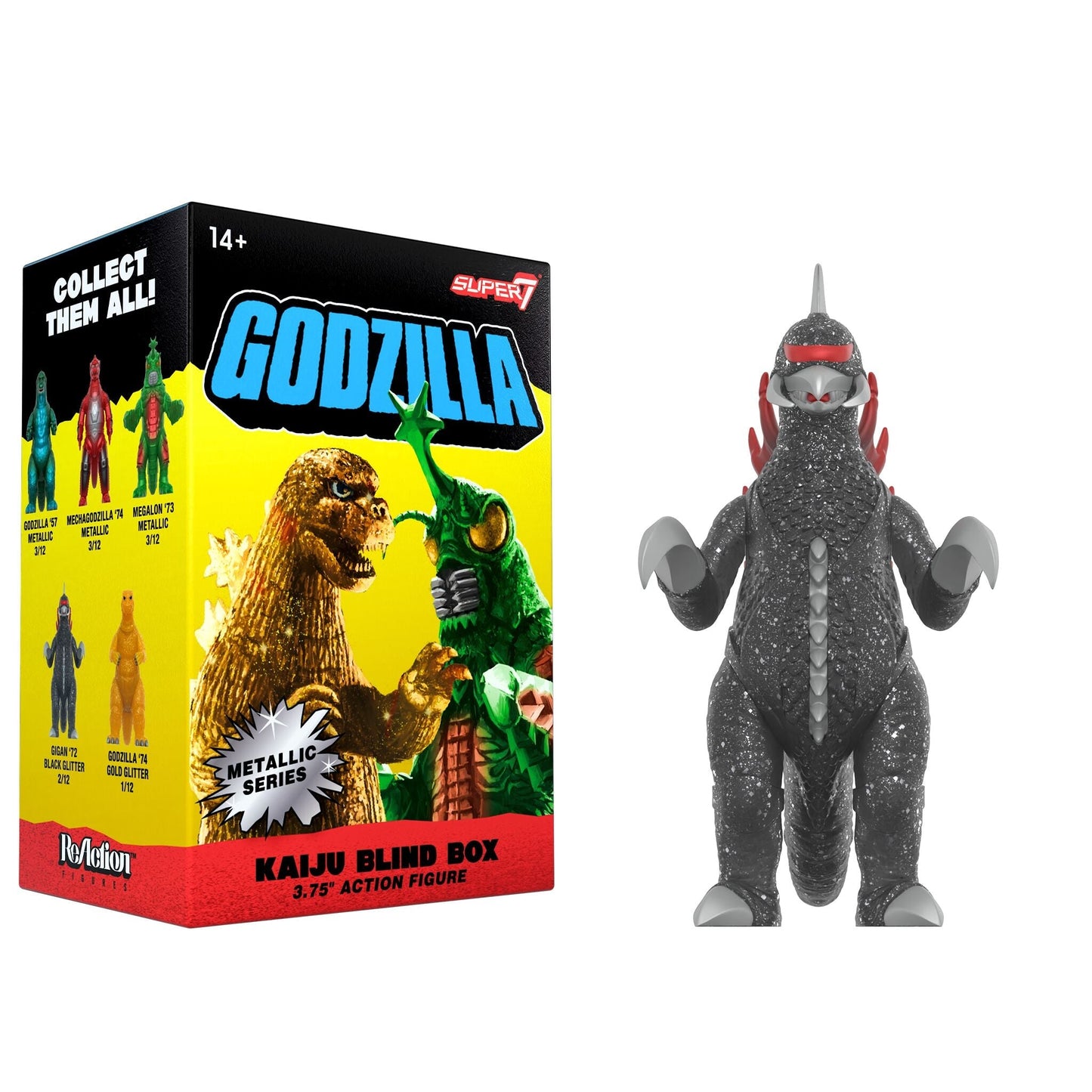 Super7 x Toho Blind Box Wave 05 (Metallic) - Individual Blind Box Toy