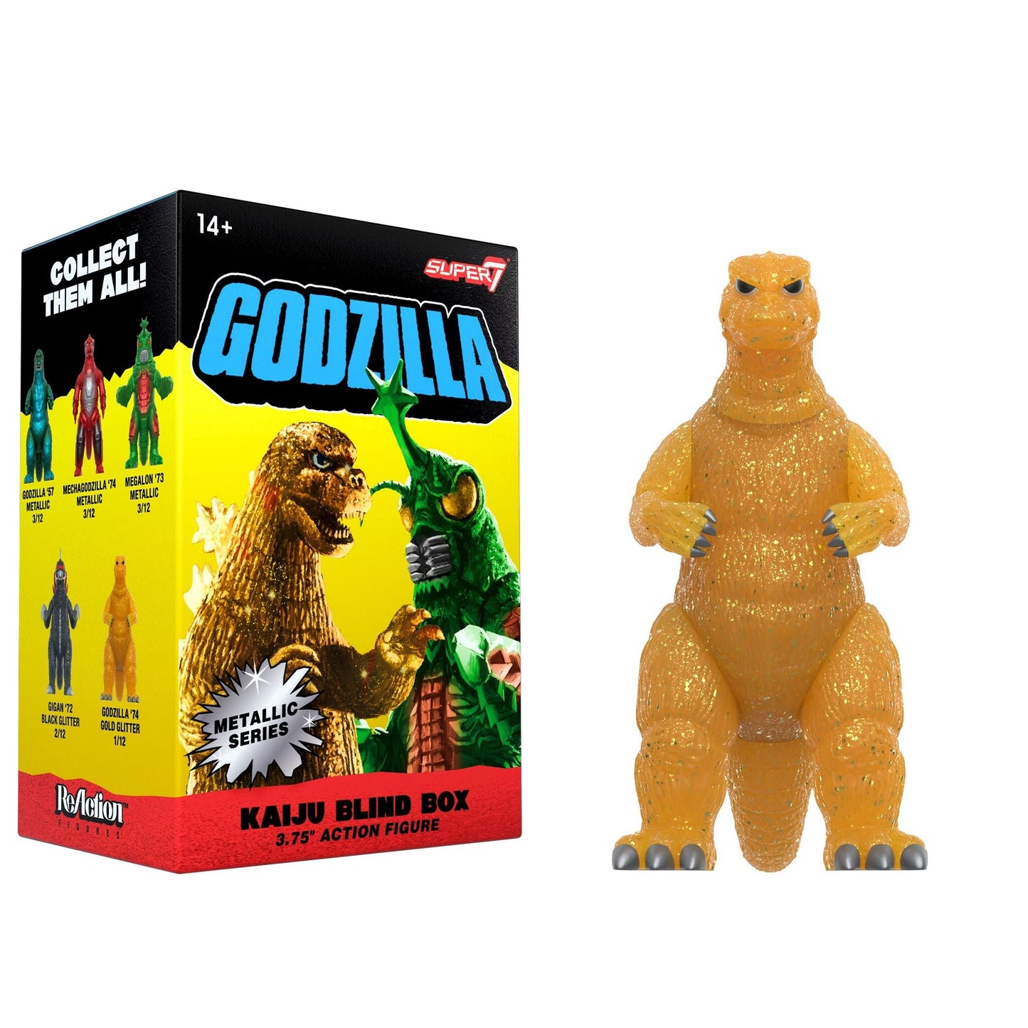 Super7 x Toho Blind Box Wave 05 (Metallic) - Individual Blind Box Toy