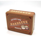 Southern BBQ Peanuts Men's Gift Tin – 3 Gourmet BBQ Flavors | Texas, Memphis & Carolina Peanuts