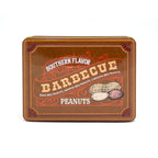 Southern BBQ Peanuts Men's Gift Tin – 3 Gourmet BBQ Flavors | Texas, Memphis & Carolina Peanuts