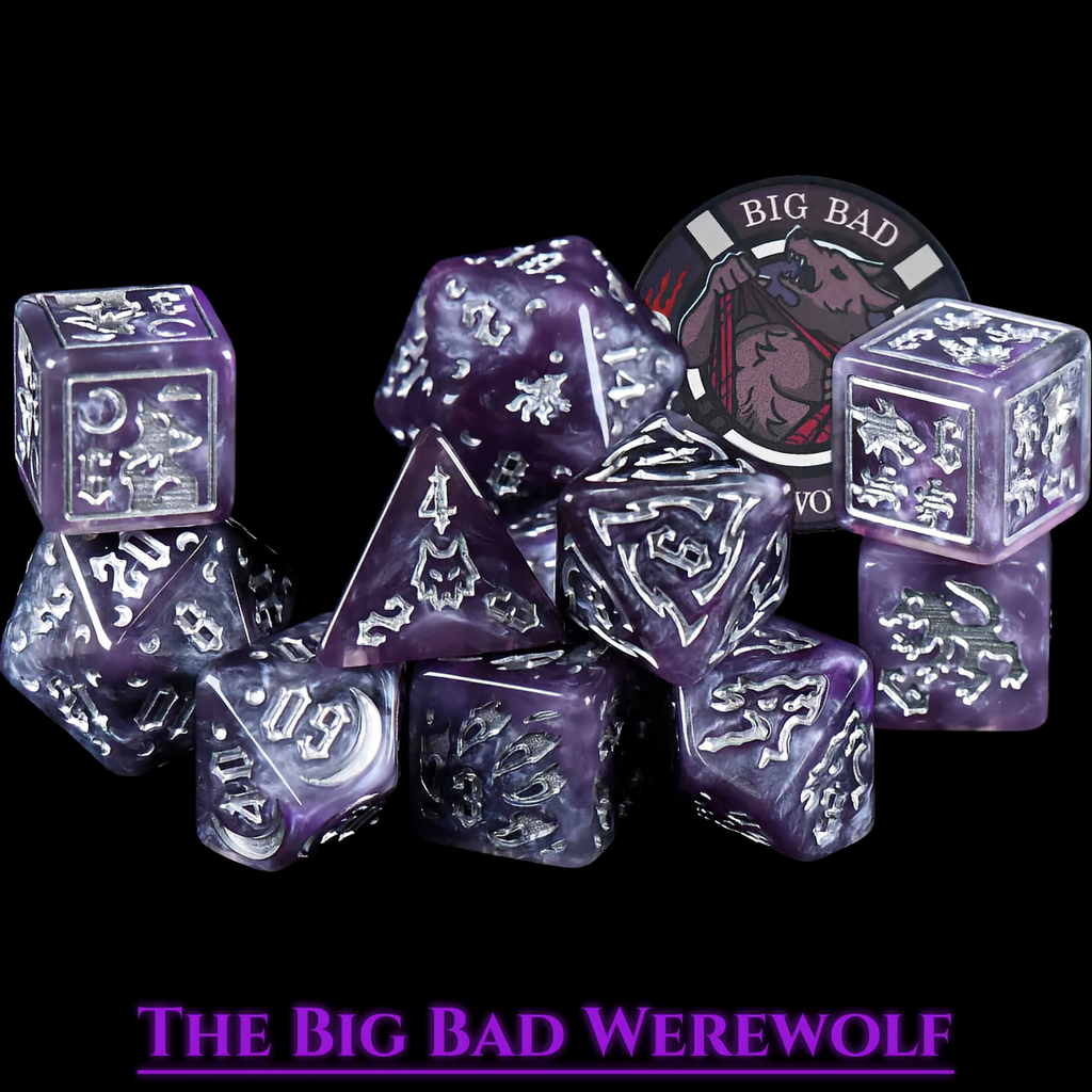 Big Bad Werewolf Dice Set