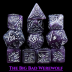 Big Bad Werewolf Dice Set