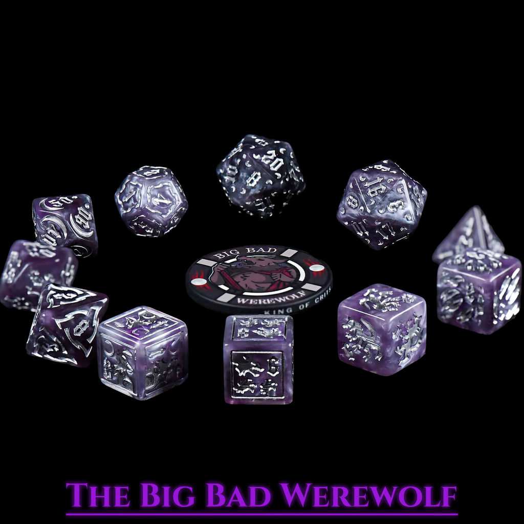 Big Bad Werewolf Dice Set