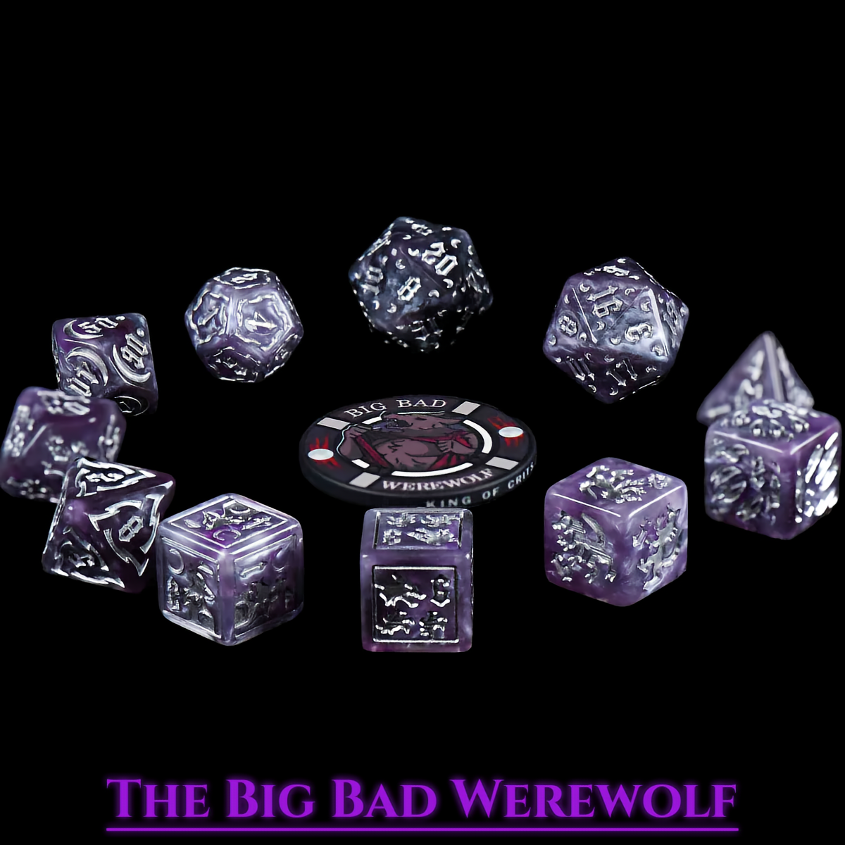 Big Bad Werewolf Dice Set