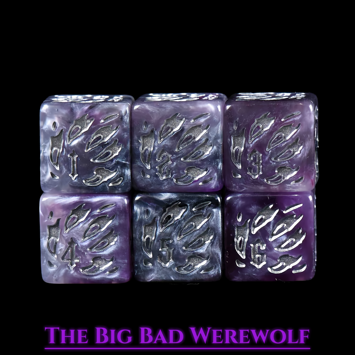 Big Bad Werewolf Dice Set