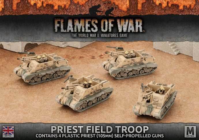 Flames of War: British Priest Field Troop (Mid War) - 