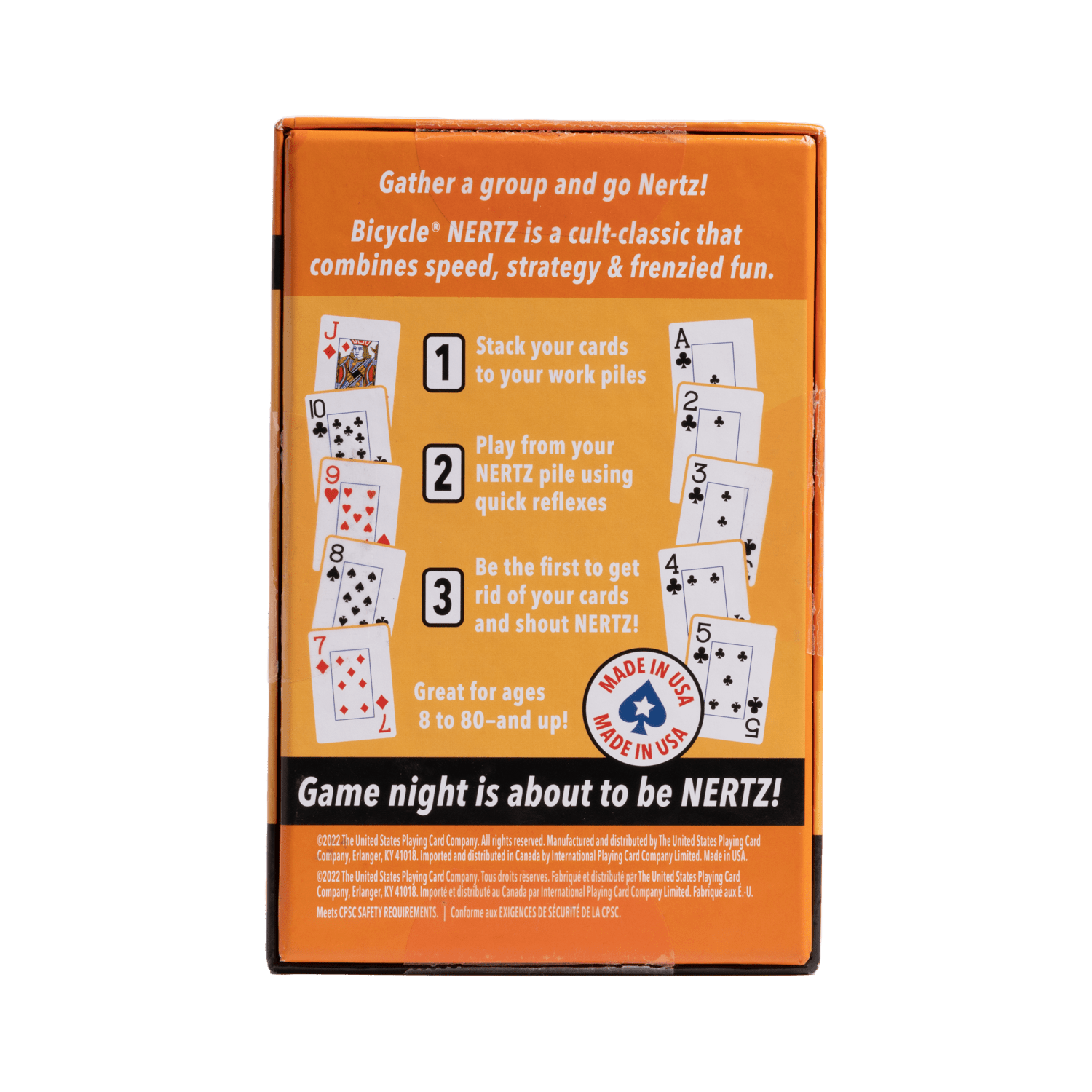 Bicycle Nertz Game Pack for up to 8 Players