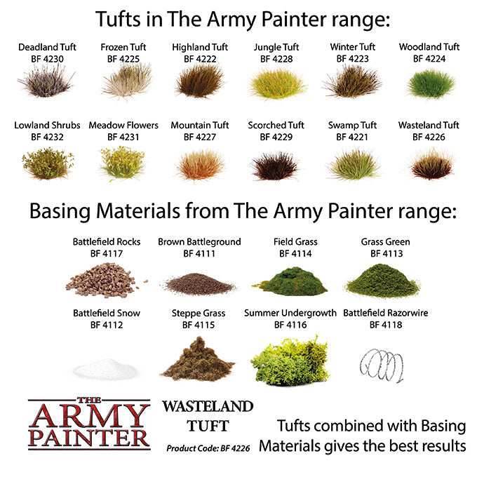 Army Painter Tools: Battlefields: Wasteland Tuft - 