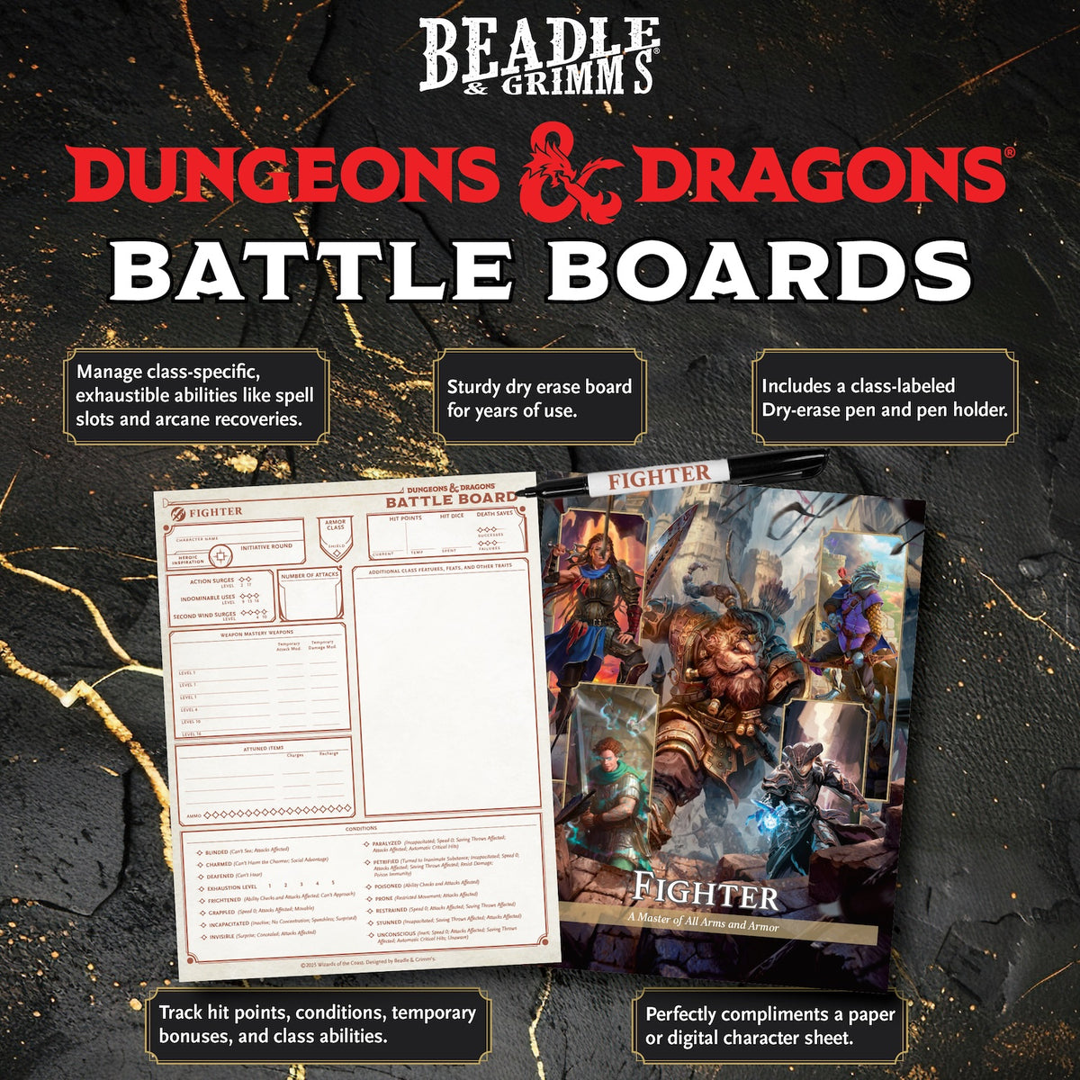 Beadle & Grimm's D&D Battle Board: Fighter