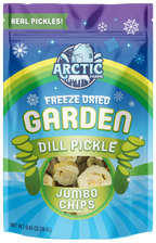 Freeze Dried Kosher Dill Pickle Jumbo Chips (Can be Salty)