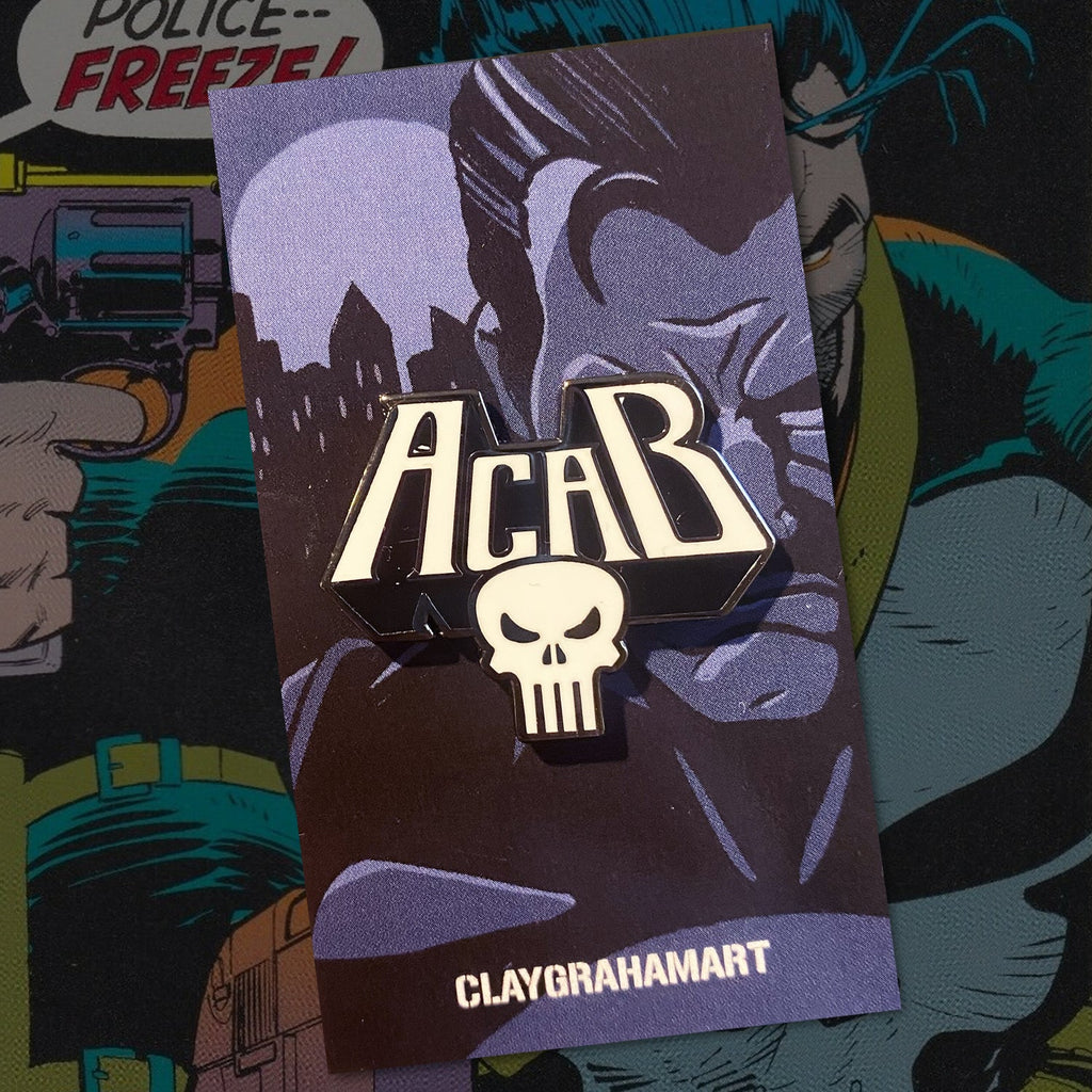 Archaic Corrupt And Broken 1.5" Hard Enamel Pin