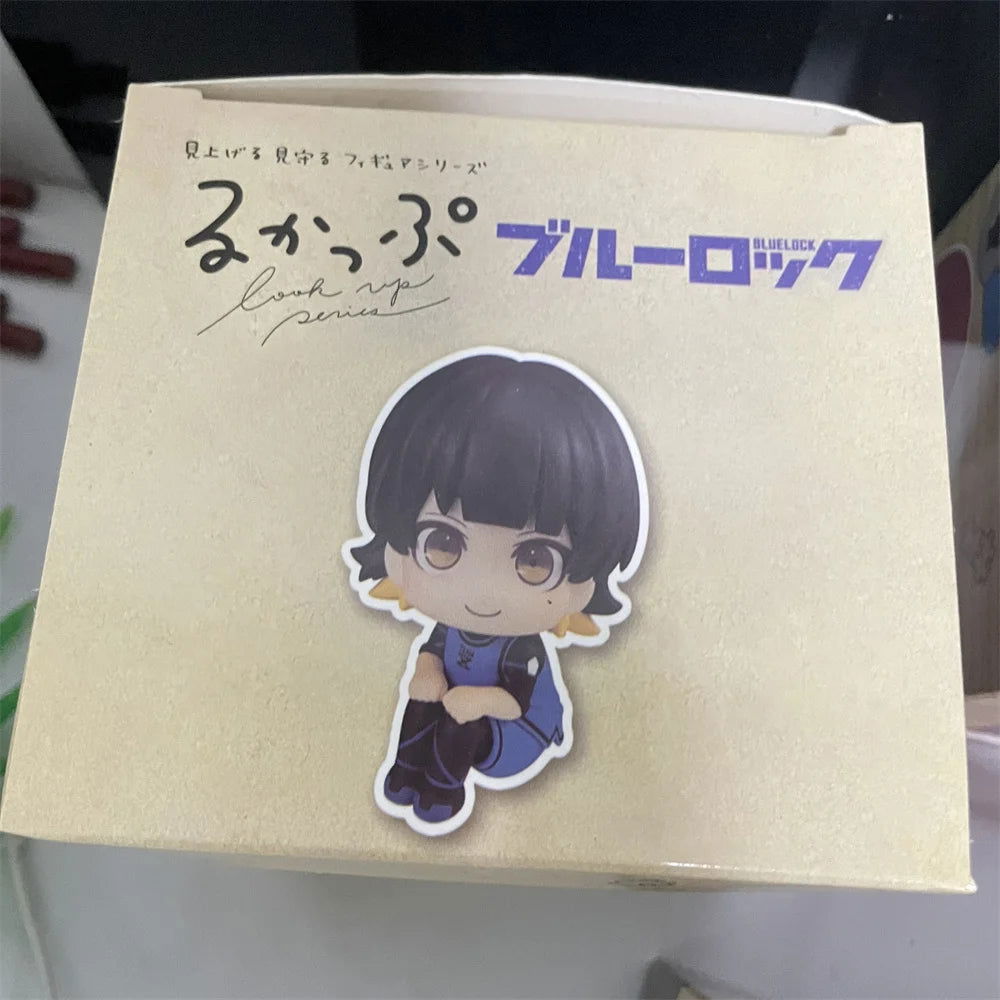 BLUE LOCK Cute Mini Figurines, Isagi Yoichi Chigiri Hyoma Nagi Seishiro Action Figures, Kawaii PVC Toys for Collector 10cm