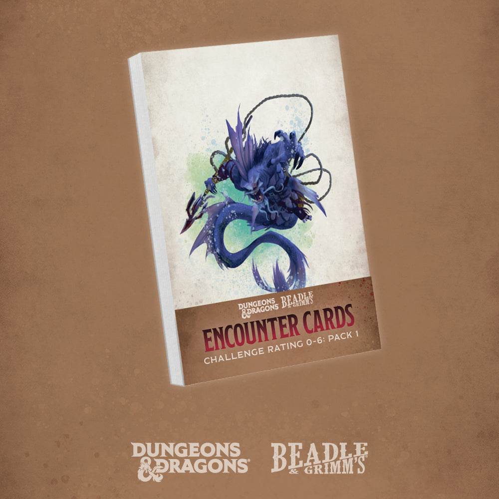 Encounter Cards (D&D) - Challenge Rating 0-6 PACK 1 - 