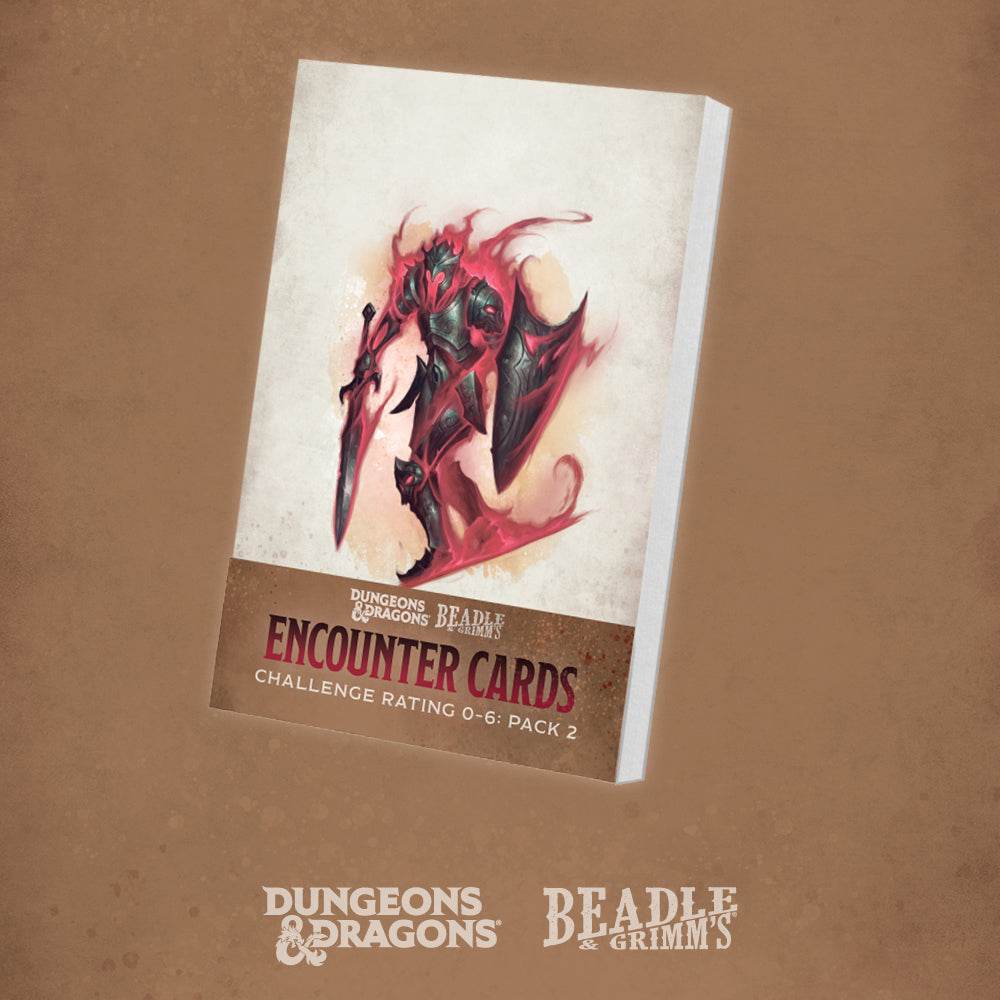 Encounter Cards (D&D) - Challenge Rating 0-6 PACK 2 - 