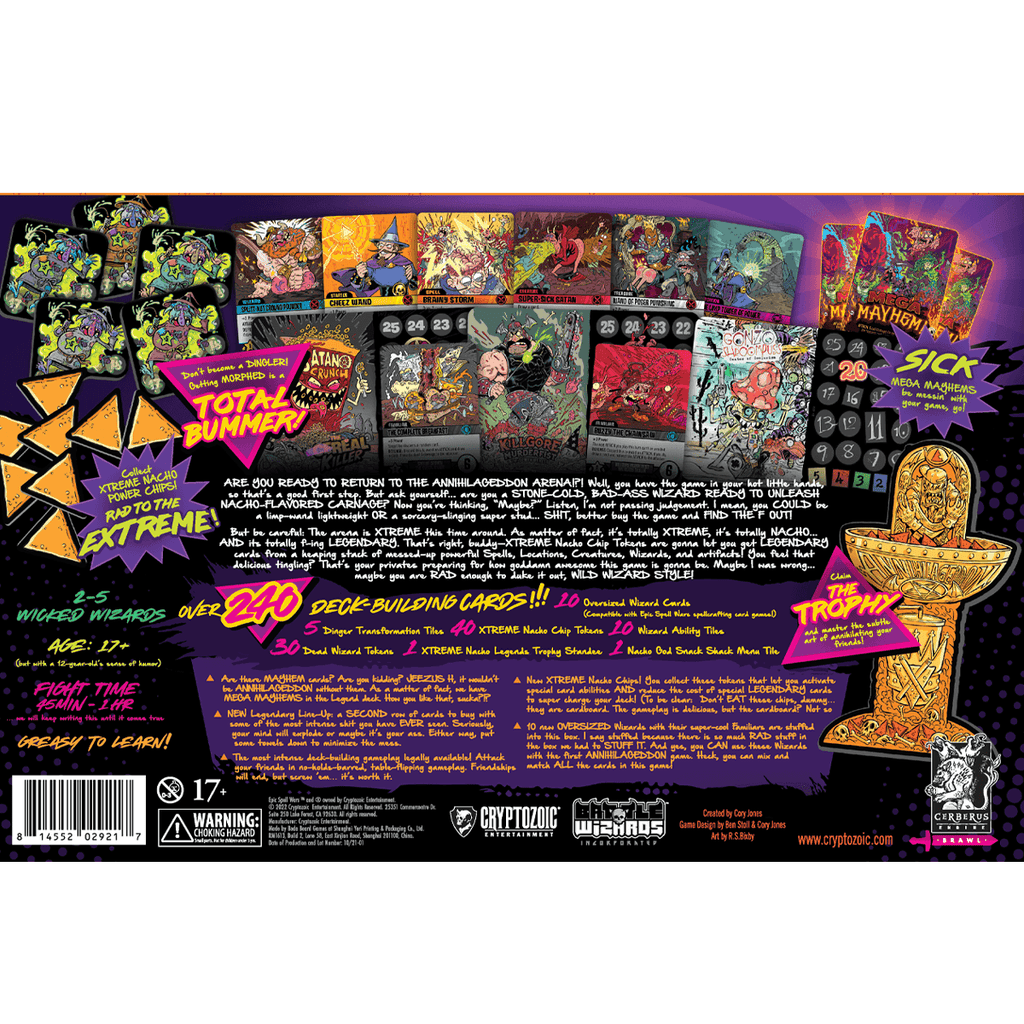Epic Spell Wars of the Battle Wizards: ANNIHILAGEDDON 2 — XTREME NACHO LEGENDS - 