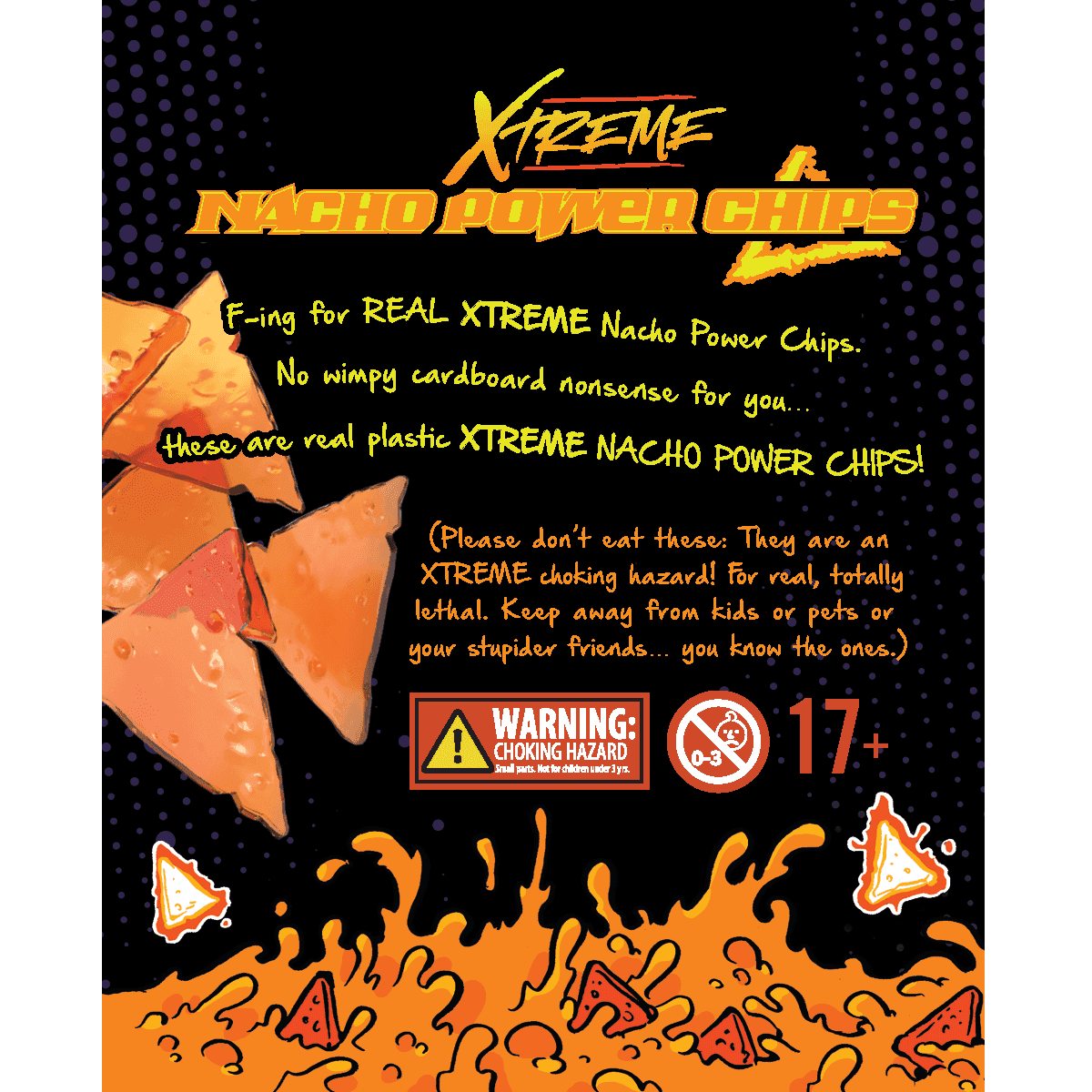 XTREME Nacho Power Chips (for Epic Spell Wars of the Battle Wizards: ANNIHILAGEDDON 2) (Retail Version) - 