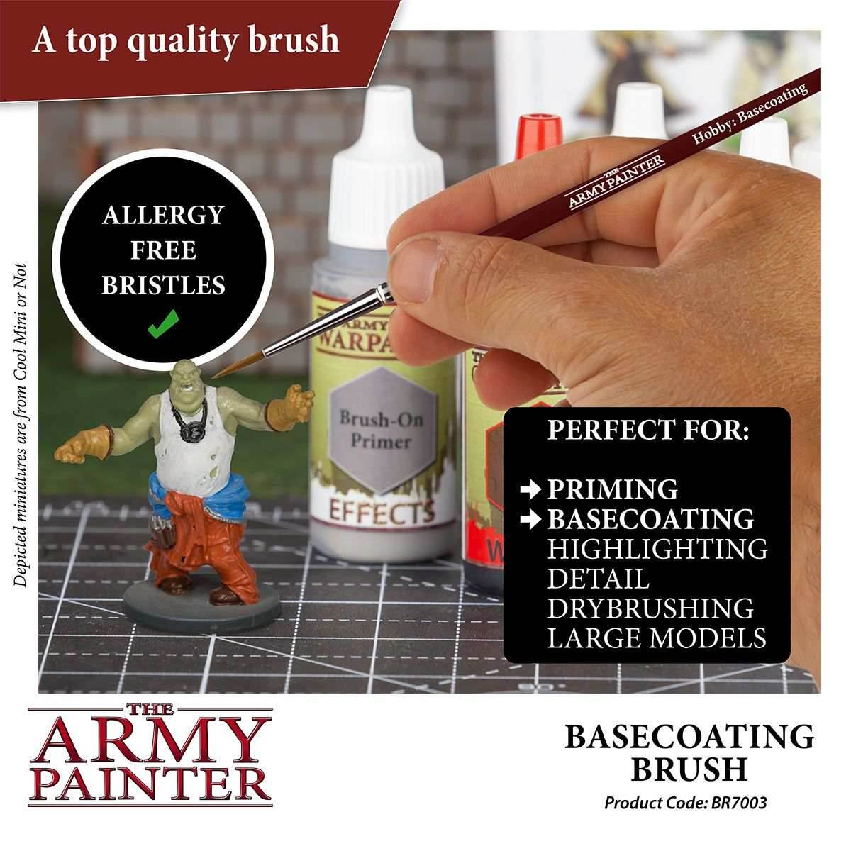 Army Painter Tools: Hobby Brush - Basecoating - 