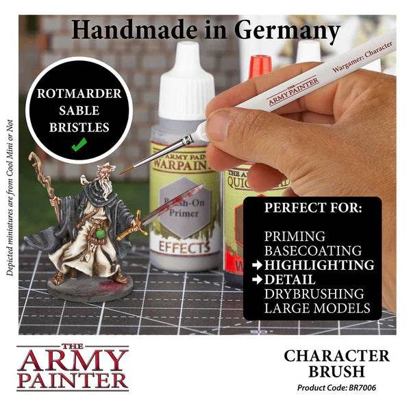 Army Painter Tools: Wargammer Brush - Character - 
