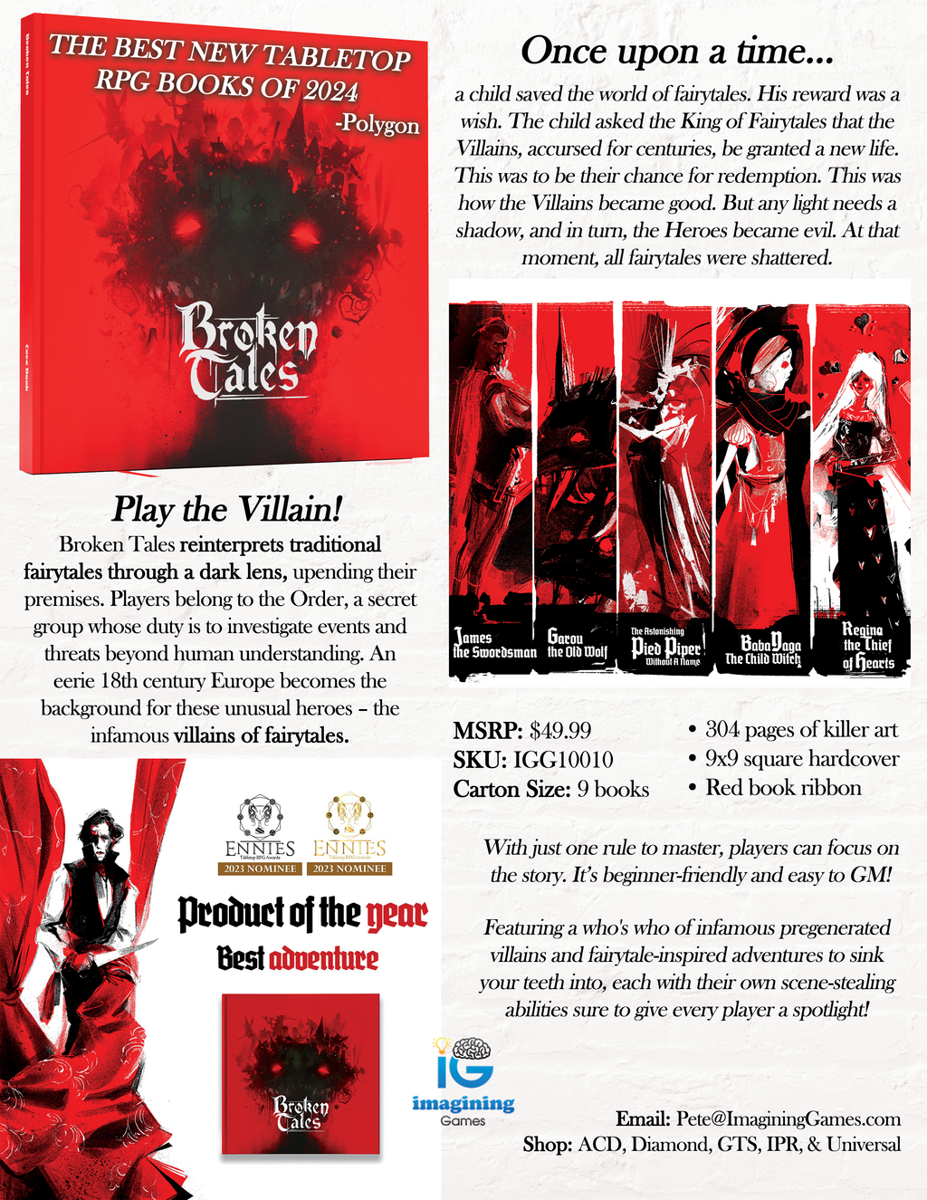Broken Tales RPG Hardcover