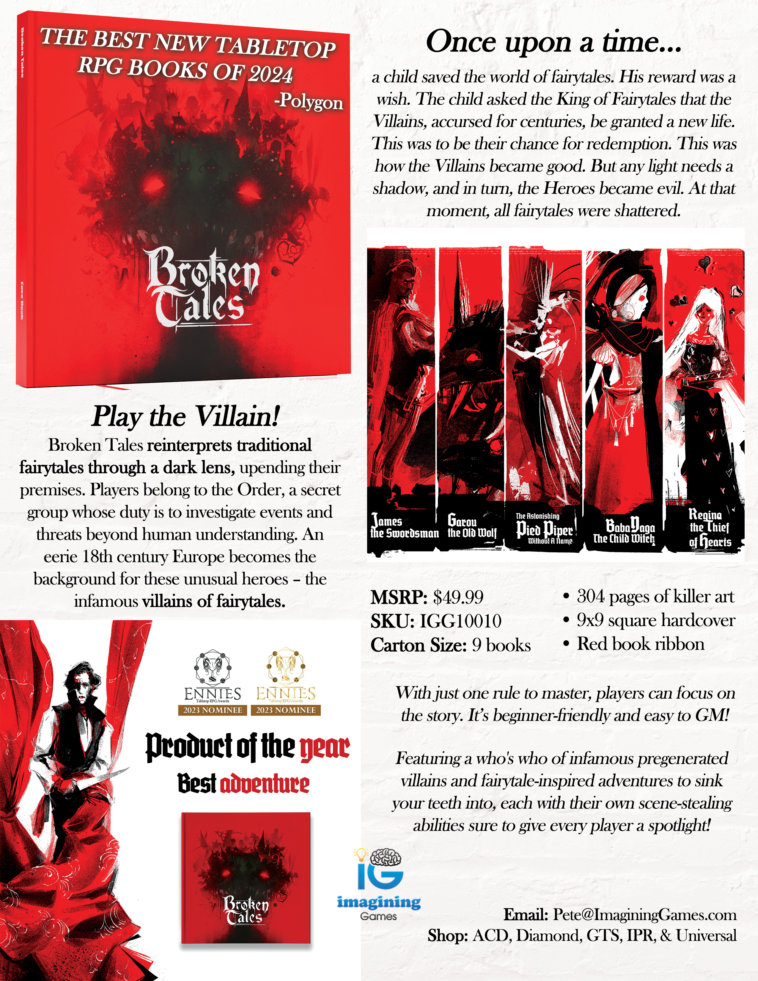 Broken Tales RPG Hardcover