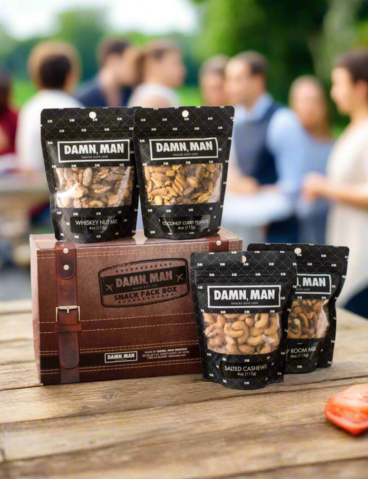 Build Your Own 4-Pack Box of Mixed Nuts – Customize Your Snack Selection - 