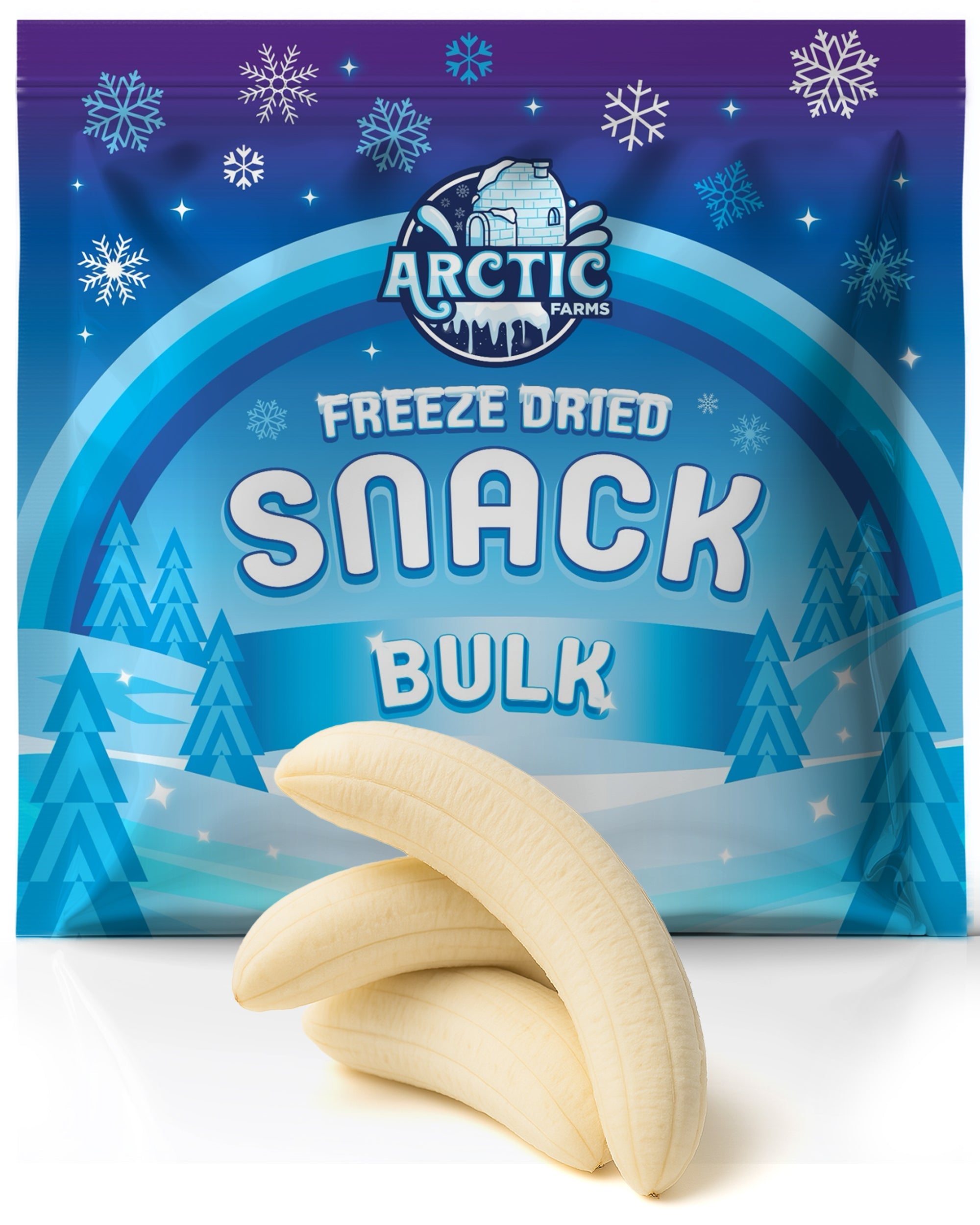 Freeze Dried Organic Whole Bananas