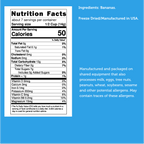 Freeze Dried Banana Chips