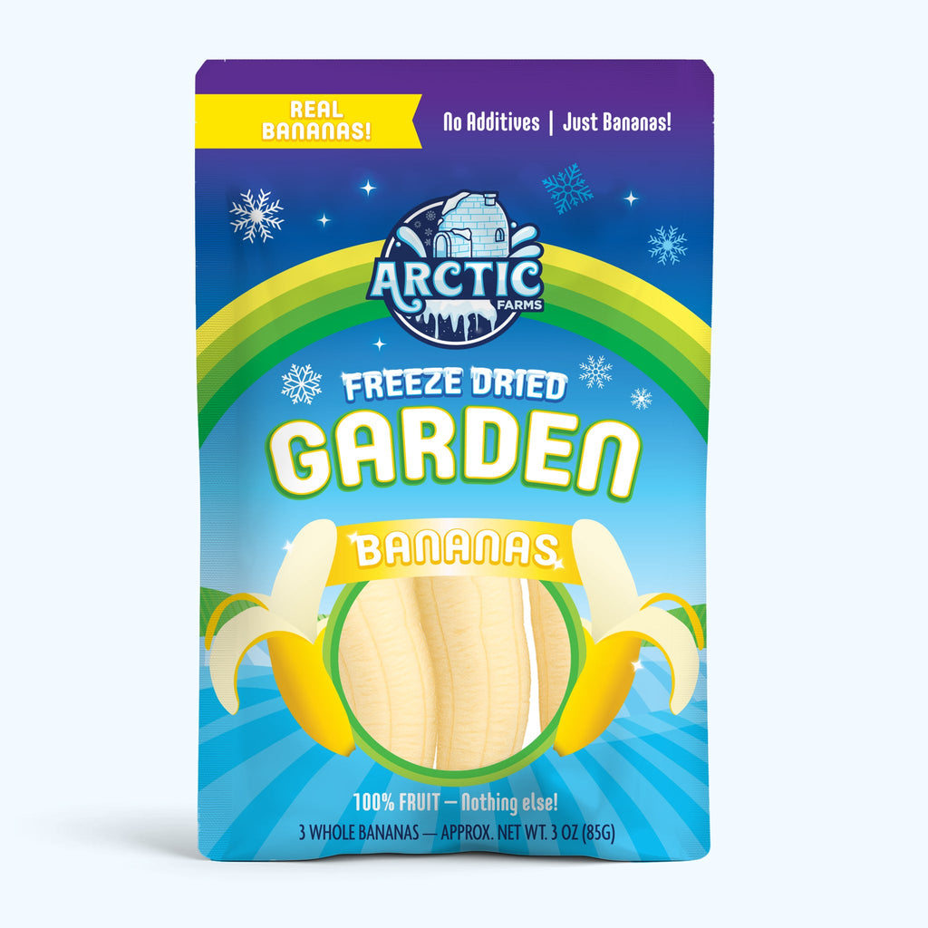 Freeze Dried Organic Whole Bananas