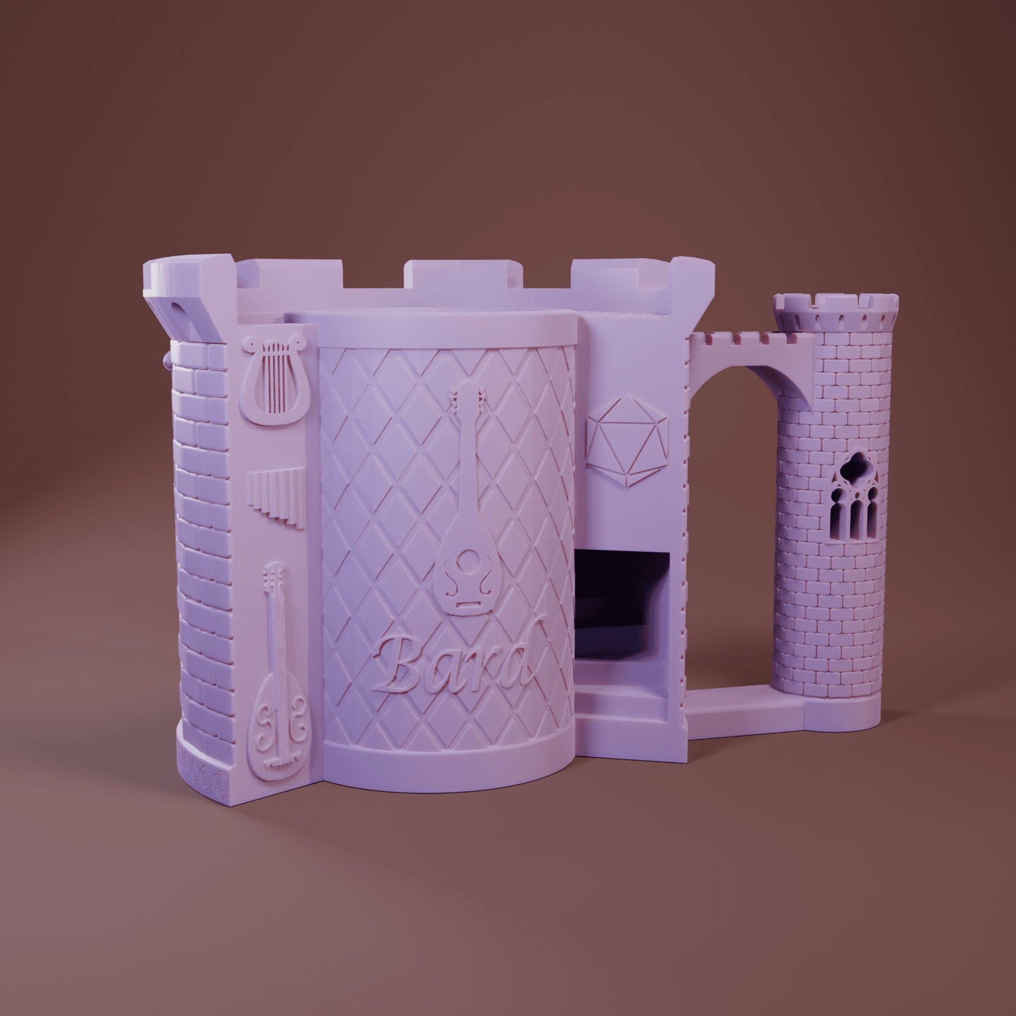 Bard Mug & Dice Tower - Tier 1 / Included