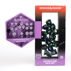 D&D Adventure Dice Set - Bard Edition | Blue/Green 15pc Collection - 