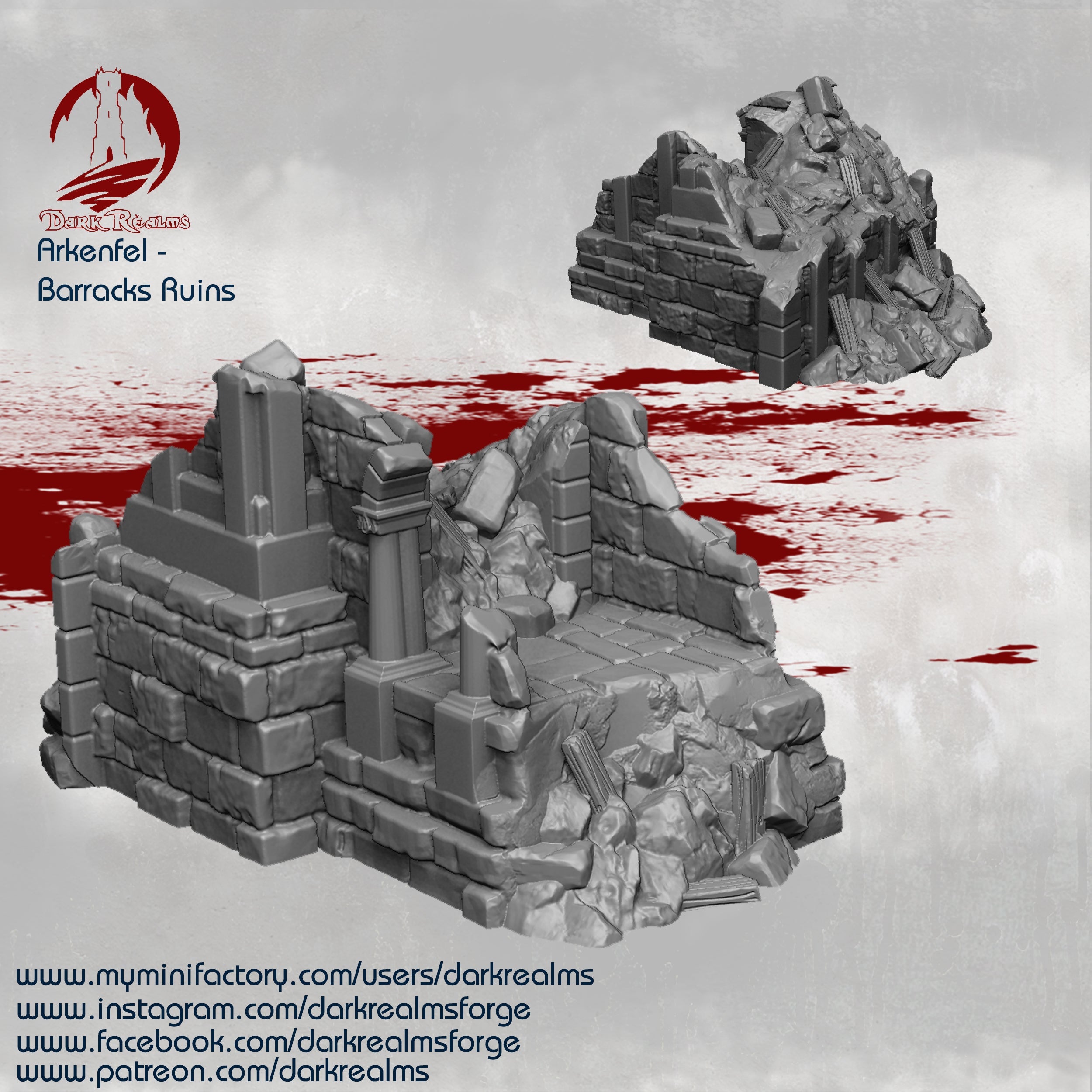 Arkenfel - Ivory Citadel - Barracks Ruins