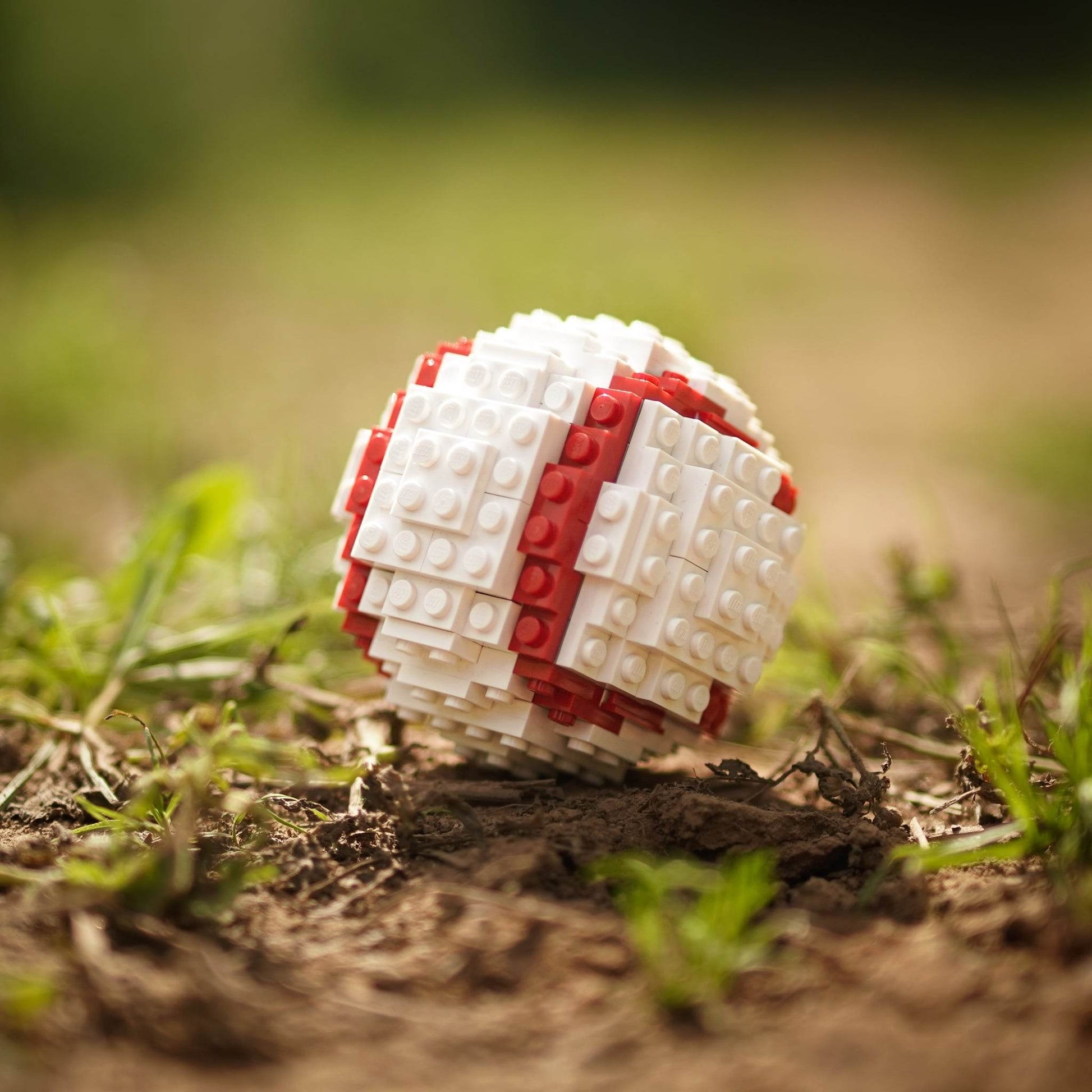 Life-Sized Baseball - Bricks & Instructions