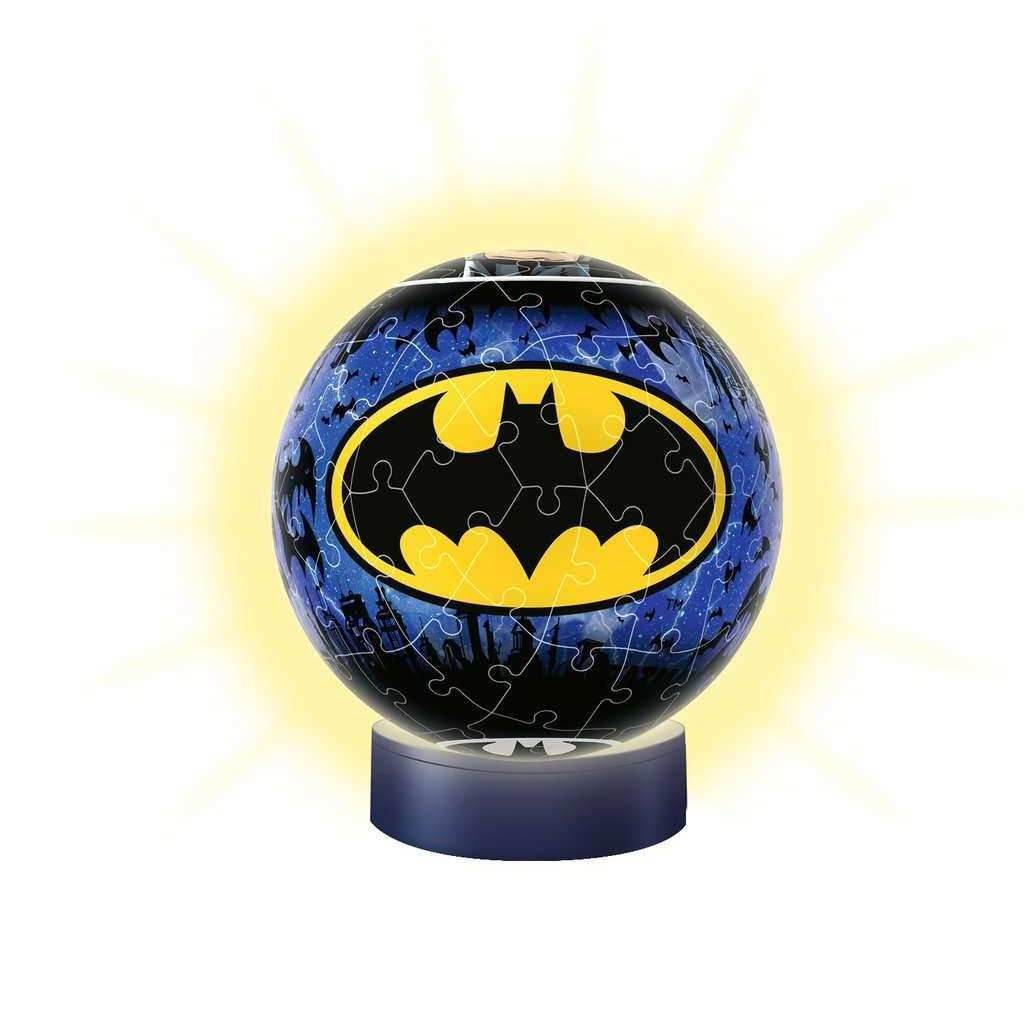 Batman Nightlight Ball 74 Piece 3D Jigsaw Puzzle Ravensburger - 