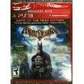 Batman: Arkham Asylum [Game Of The Year Greatest Hits]- PlayStation 3 - Game Only