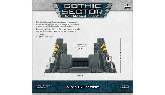 Battlefield in a Box: Gothic Sector - Legion Bunker - 